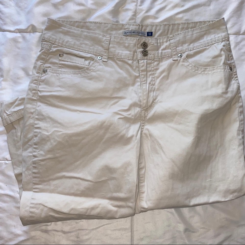 Khaki Capris